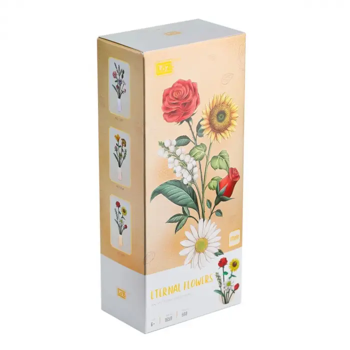 LZ1659 LOZ Çiçek Blokları 568 Parça -Vagon life