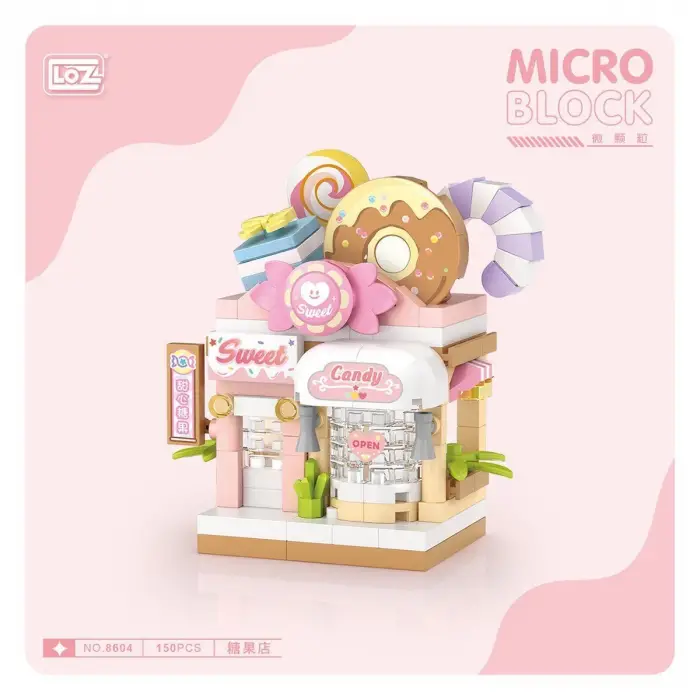 LZ8604 LOZ Blok Oyuncak Mini Poşet -Vagonlife - 1 Adet Stokta Olan Gönderilir