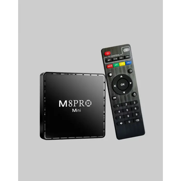 M8Pro Mini 2 Android 12 64 GB TV Box – 10K Ultra HD Görüntü & Oyun Keyfi