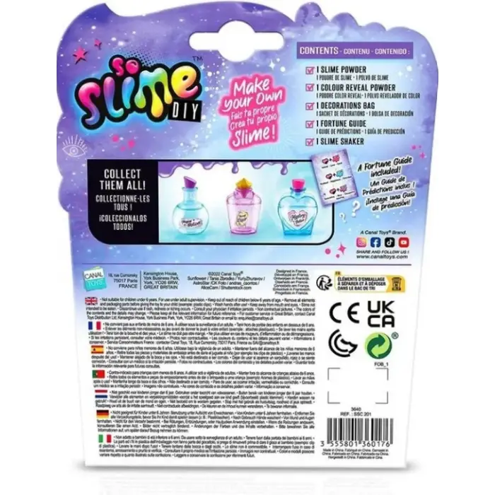 Magical Slime Sihirli İksir Mavi Şişe