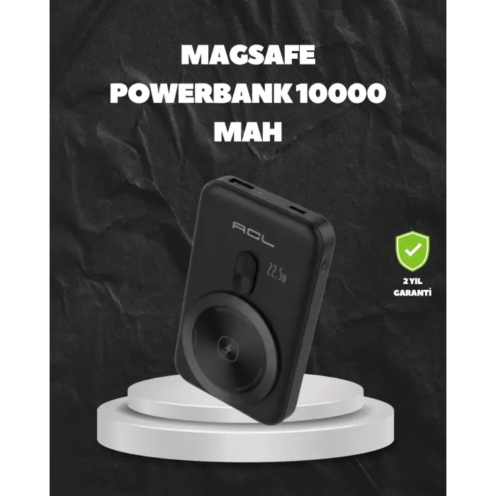 MagSafe Uyumlu Kablosuz Powerbank Taşınabilir Hızlı Şarj