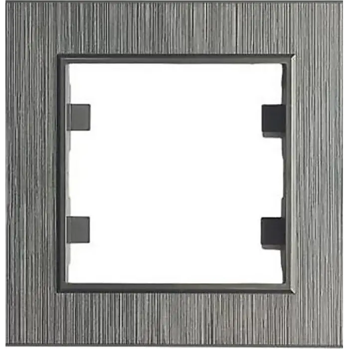 Füme 1 Li Çerçeve - Priz ve Anahtar İçin Uyumlu Çerçeve