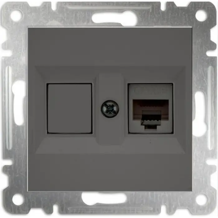 Füme CAT6 Boş Data Prizi