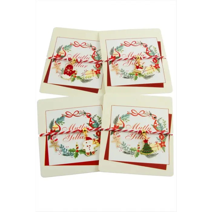 Makrome Yılbaşı Bilekliği