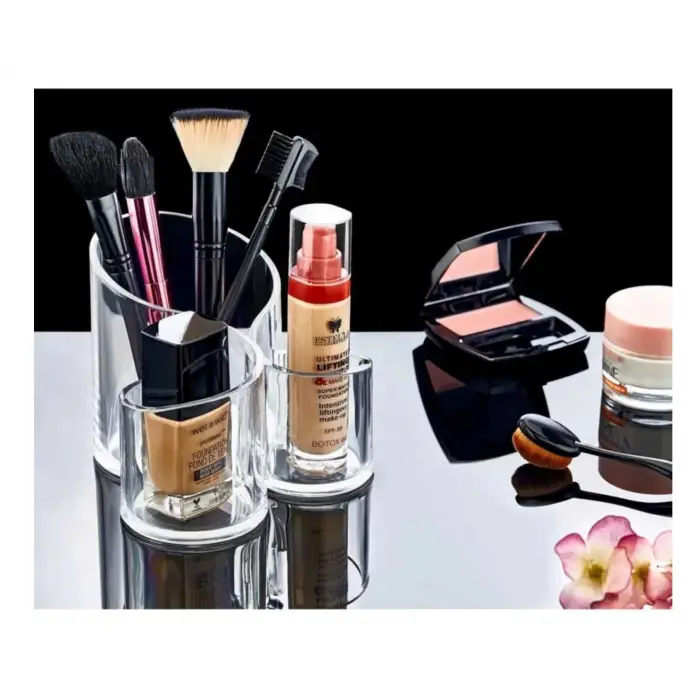 Makyaj Organizeri Şeffaf - 3 Gözlü (336336)