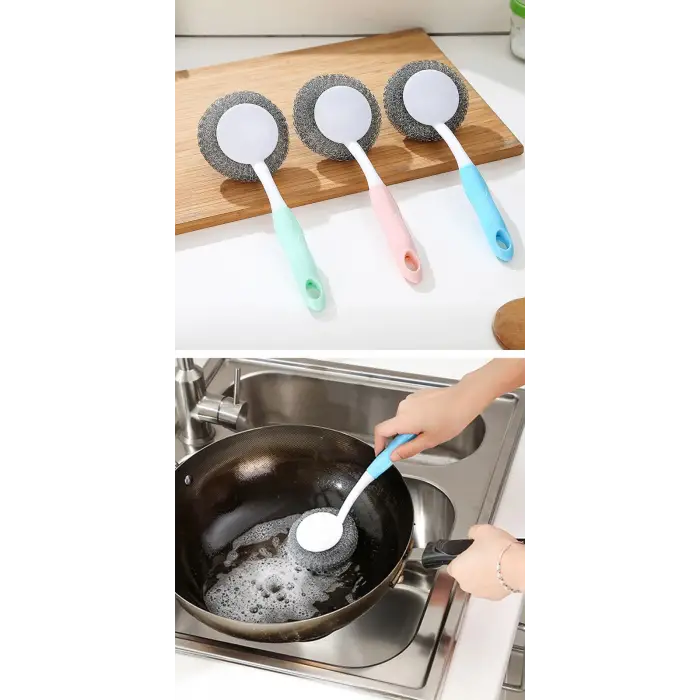 Mangal Temizleme Fırçası - Barbekü Fırçası - Lavabo Bulaşık Fırçası (336336)