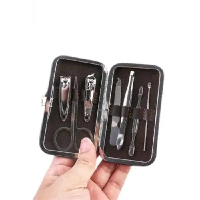 Manikür Pedikür Seti 7 Parça Tırnak Mantarı Tırnak Batığı Temizleme Taşınabilir