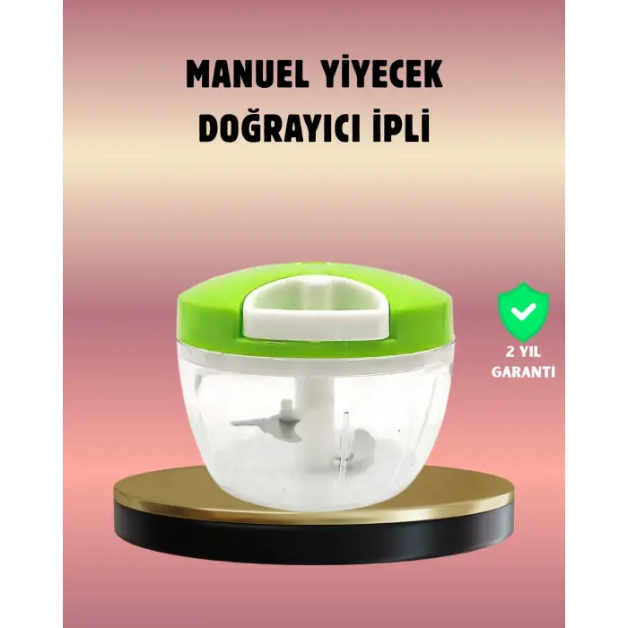 Manuel Mutfak Doğrayıcısı Kolay Temizlenebilir