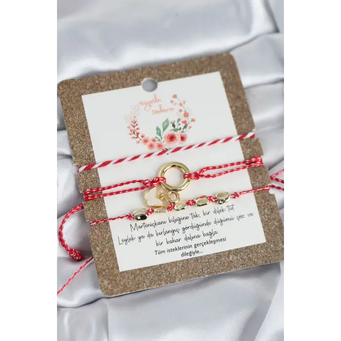 Marteniçka Bileklik 3lü Kelebekli Model