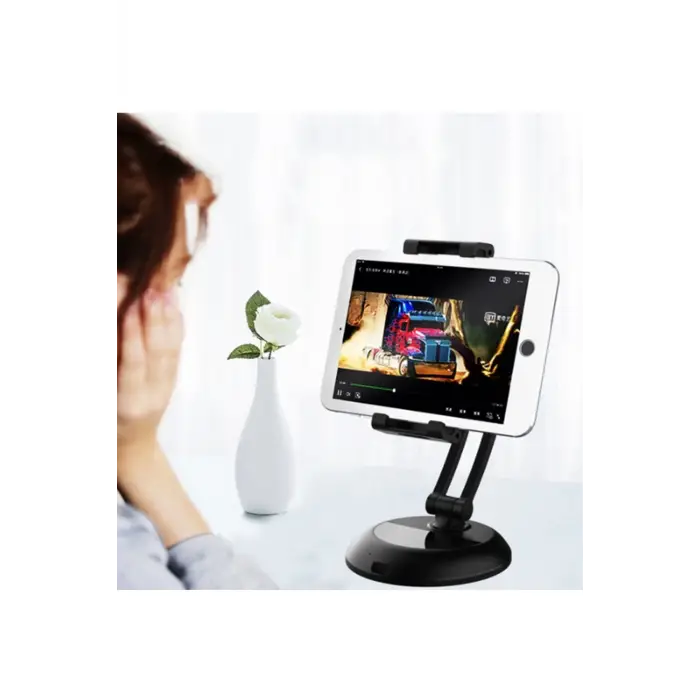 Masa Üstü 360 Derece Ayarlanabilir Tablet Tutucu Telefon Standı 6.3’’- 11 İnç’’ Masaüstü Tablet