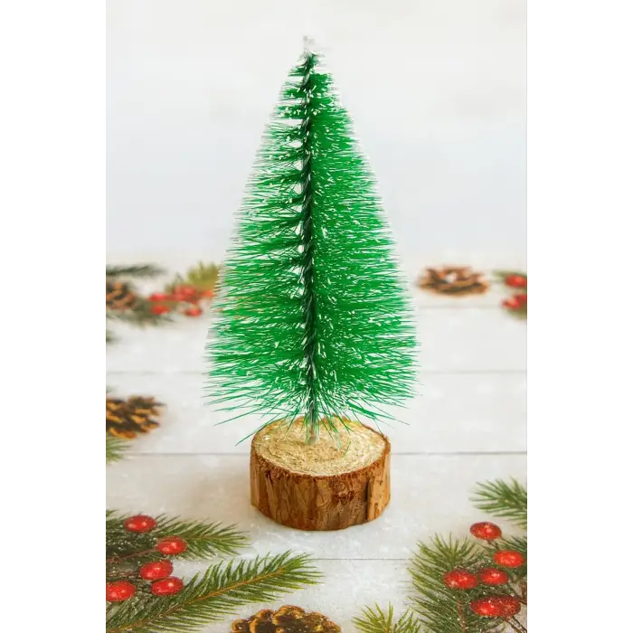 Masa Üstü Yılbaşı Çam Ağacı 10 cm