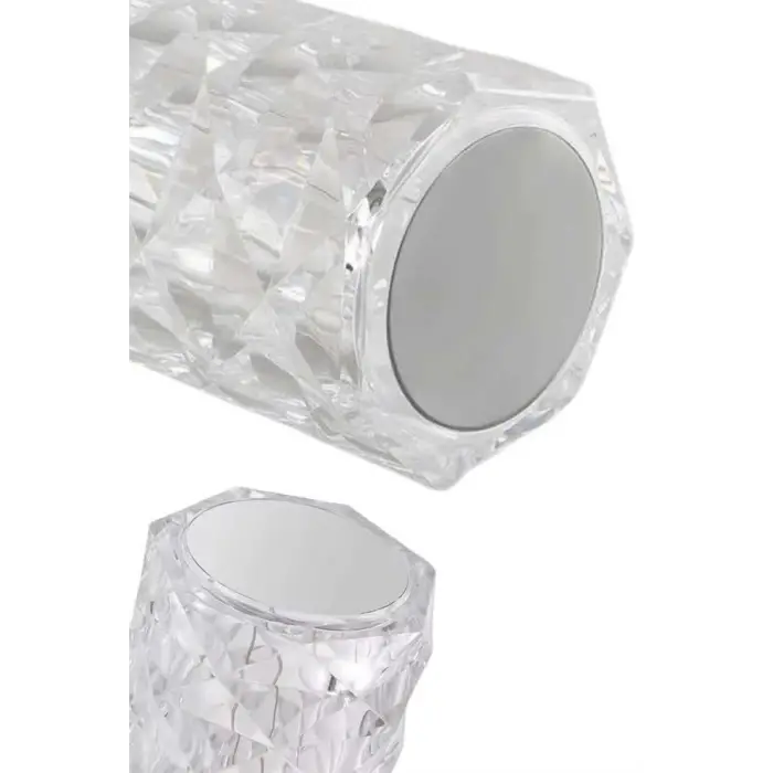 Masa ve Gece Lambası Şık ve Dayanıklı Sensörlü Şarjlı Kristal Lamba