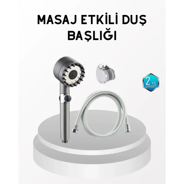 Masaj Etkili Duş Başlığı – Su Tasarruflu, Yüksek Basınçlı ve Cilt Dostu Tasarım