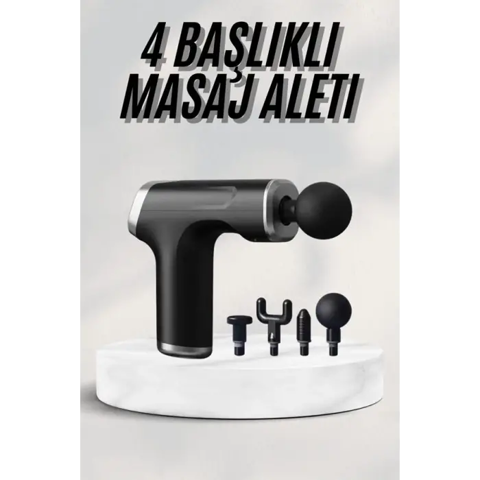 Masaj Tabancası 24v Type-c Hızlı Şarj Girişli Masaj Aleti Uzun Ömürlü