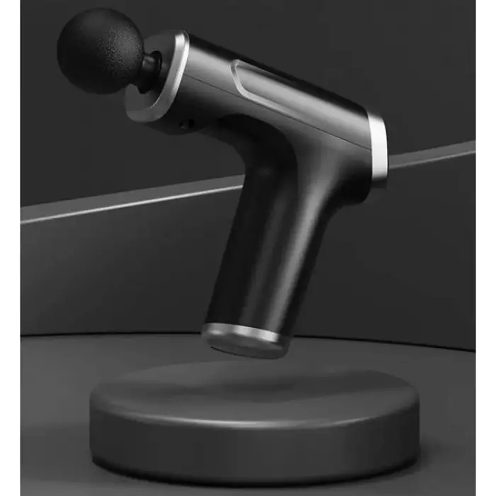 Masaj Tabancası 4 Başlıklı Kas ve Vücut Ağrıları İçin Şarjlı Darbeli