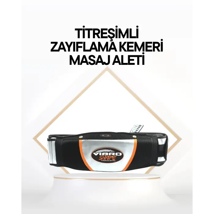 Masajlı Titreşimli İncelme Kemeri – Göbek Bölgesi Zayıflama Cihazı