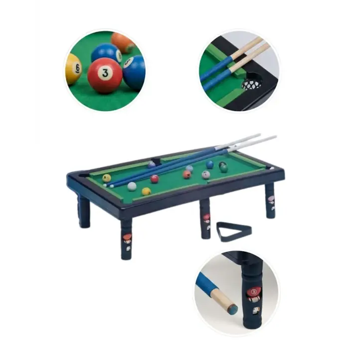 Masaüstü Bilardo Seti 5 Yaş Üzeri Çocuklar İçin Eğitici Oyuncak