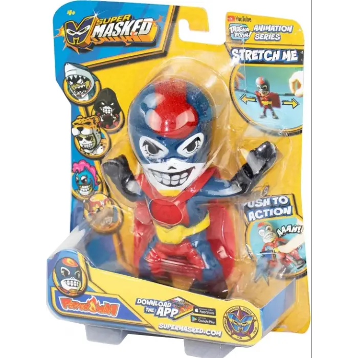 Maskeli Süper Strech Peper Man 8 Ses Efektli