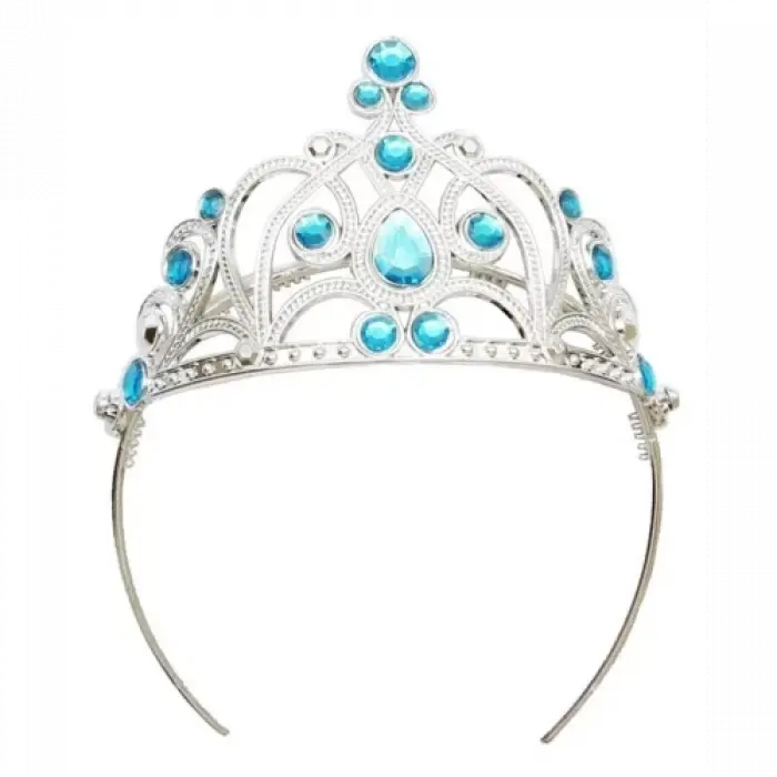 Mavi Taşlı Prenses Tacı