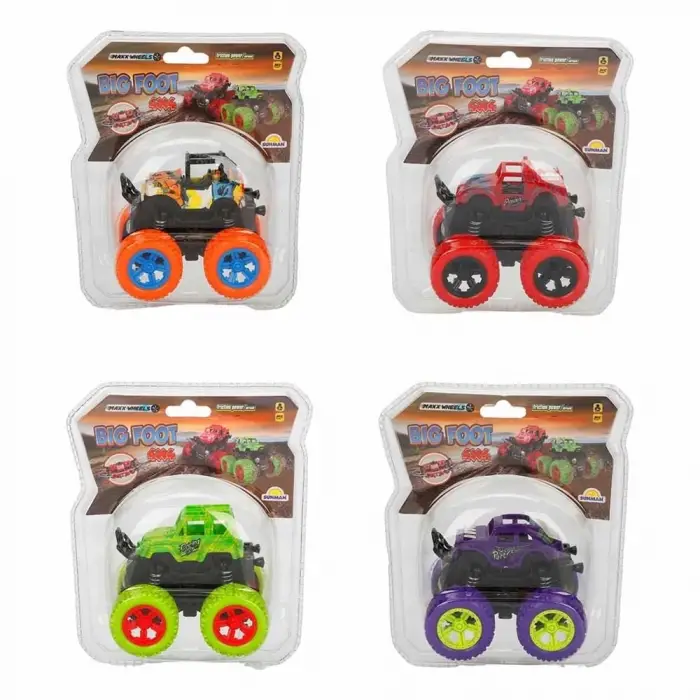 Maxx Wheels Big Foot 4x4 Sürtmeli Araba -86841  - 1 adet stokta olan gönderilir