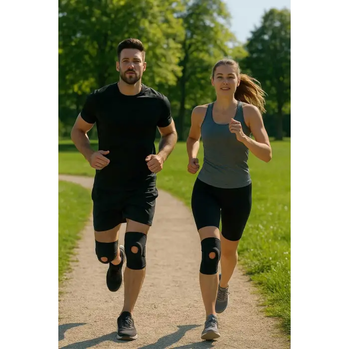 Topuk Çorabı 2li Sağ Sol+ Medical Patella Destekli Dizlik + Termojel – Ortopedik Destek Seti