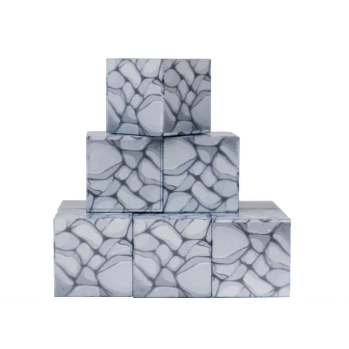 Megacraft 9 Parça Gri Taş Blok