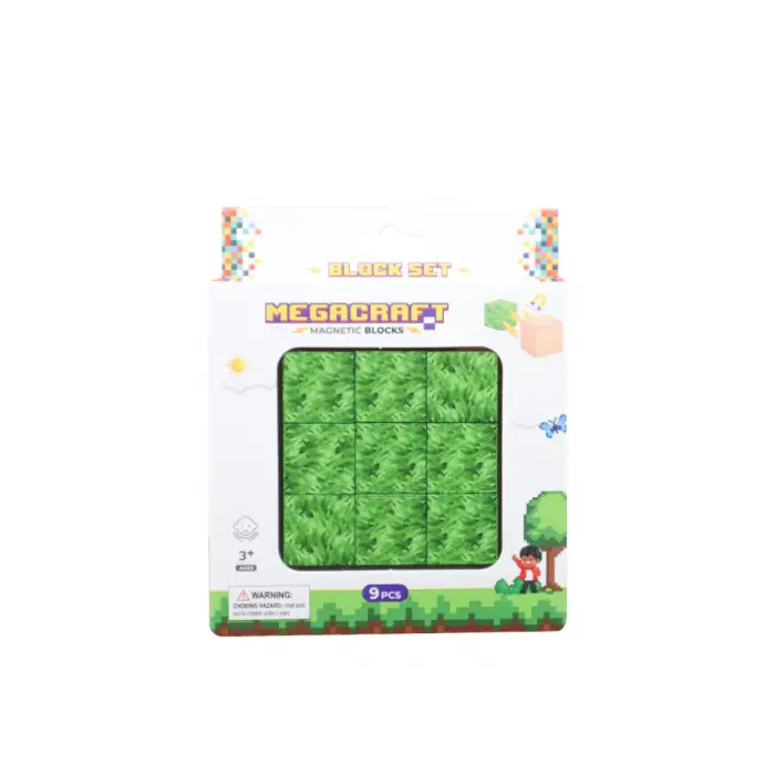 Megacraft 9 Parça Yaprak Çimen Blok