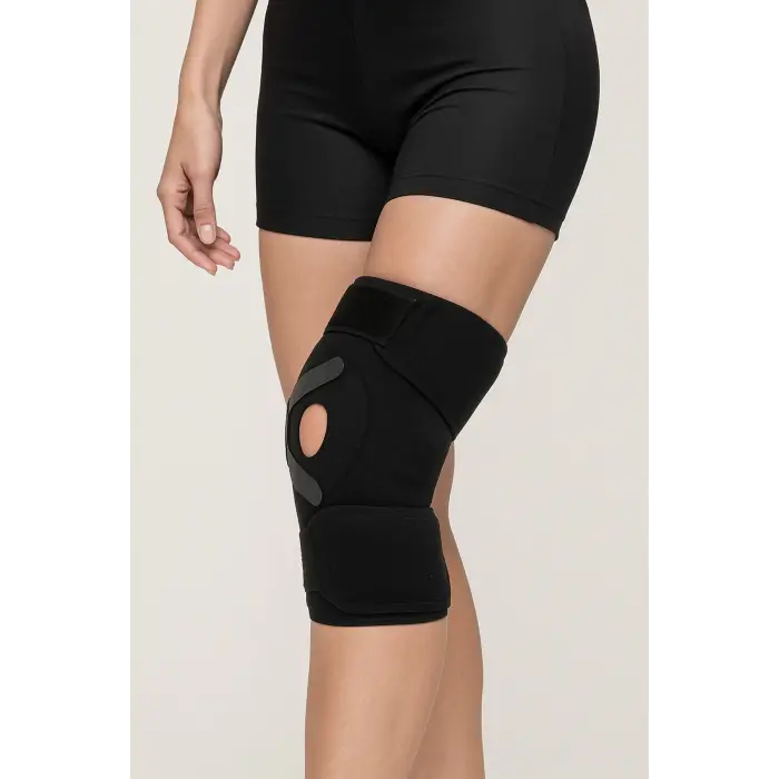 Menisküs, Çapraz Bağ, Için Petalla Destekli Ayarlanabilir Medikal Dizlik Diz Korsesi