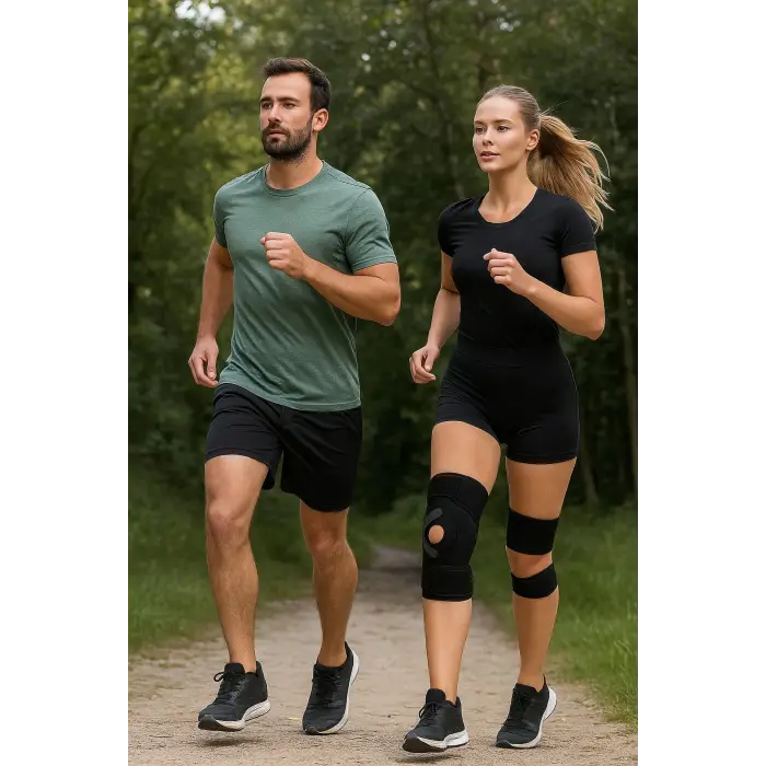 Menisküs, Çapraz Bağ, Için Petalla Destekli Ayarlanabilir Medikal Dizlik Diz Korsesi