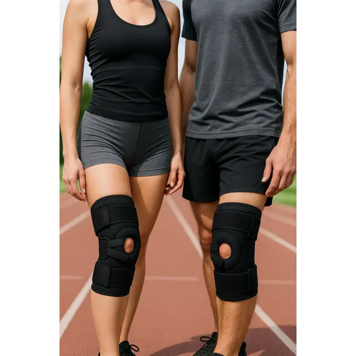 Menisküs, Çapraz Bağ, Için Petalla Destekli Ayarlanabilir Medikal Dizlik Diz Korsesi