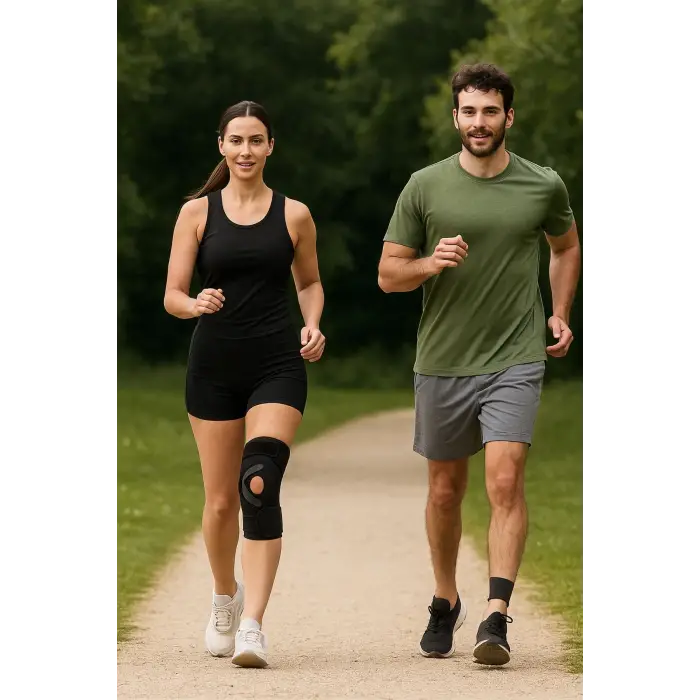 Menisküs, Çapraz Bağ, Için Petalla Destekli Ayarlanabilir Medikal Dizlik Diz Korsesi