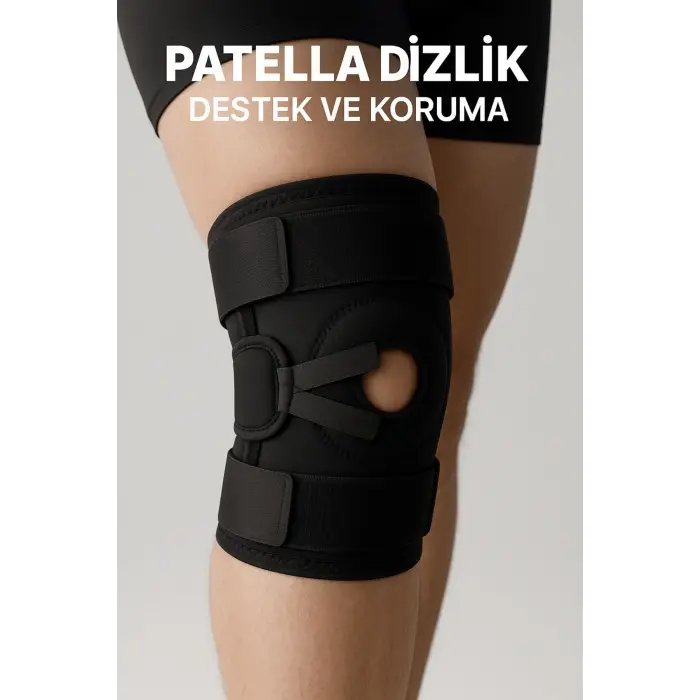 Menisküs, Çapraz Bağ, Için Petalla Destekli Ayarlanabilir Medikal Dizlik Diz Korsesi