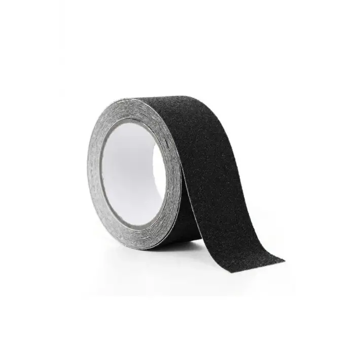 Merdiven Zemin Kaydırmaz Güçlü Bant Yapışkanlı Kaymaz Bant Siyah 25 Mm X 5 Metre