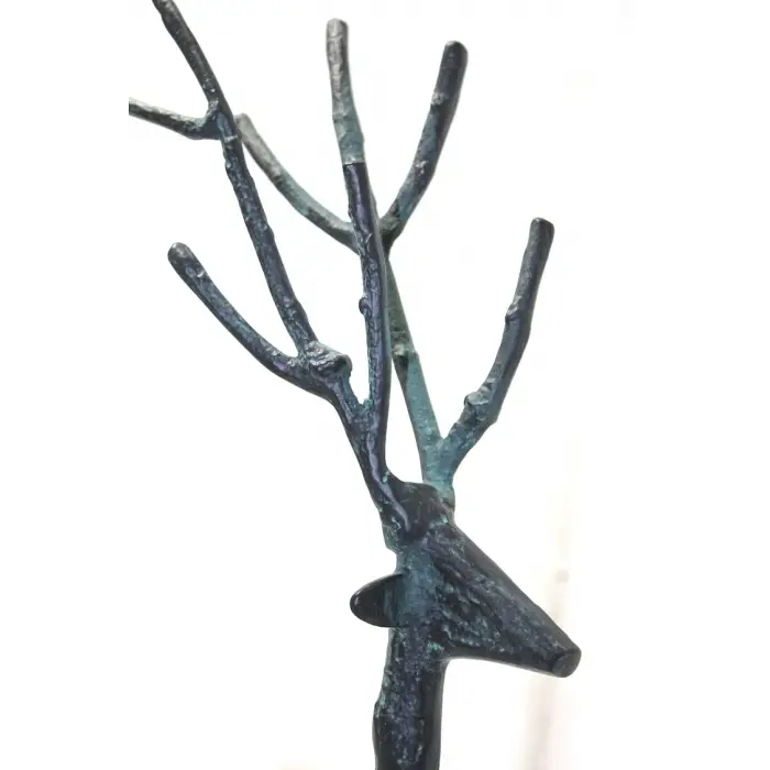 Metal 3lü Geyik Seti