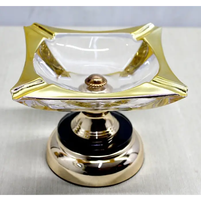 Metal Ayaklı Cam Küllük Model 1