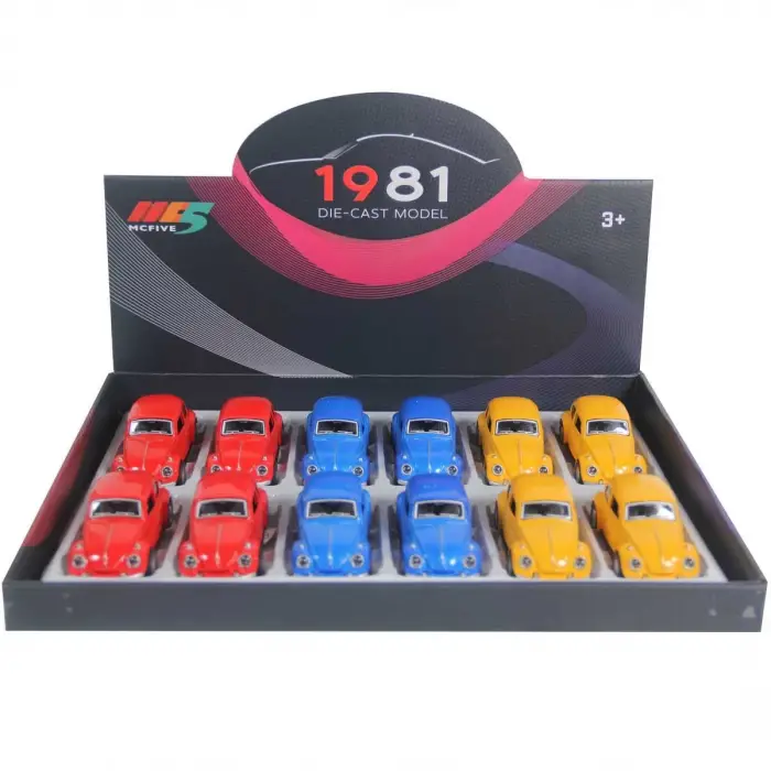 Metal Çek Bırak Klasik Araba 6636-18T