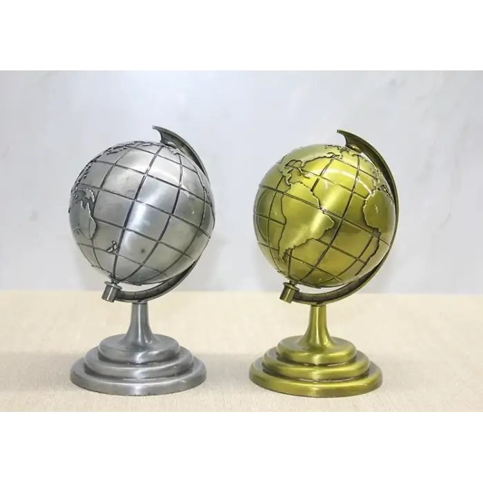 Metal Dünya Küre Alk3471