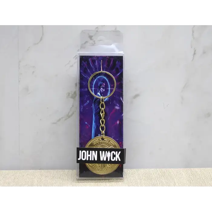 Metal John Wick Anahtarlık