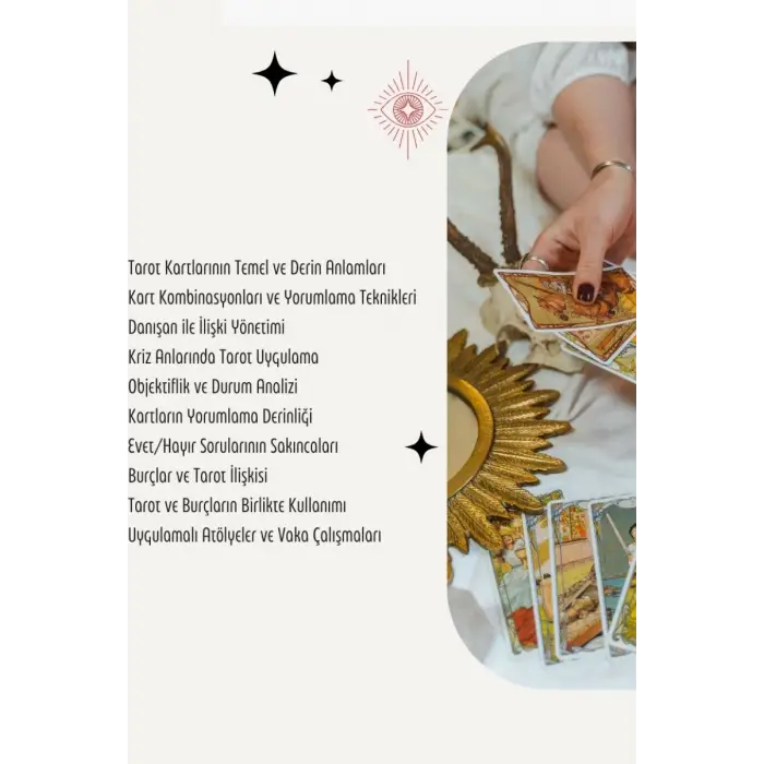 Metal Kutulu Tarot Kartı Manara