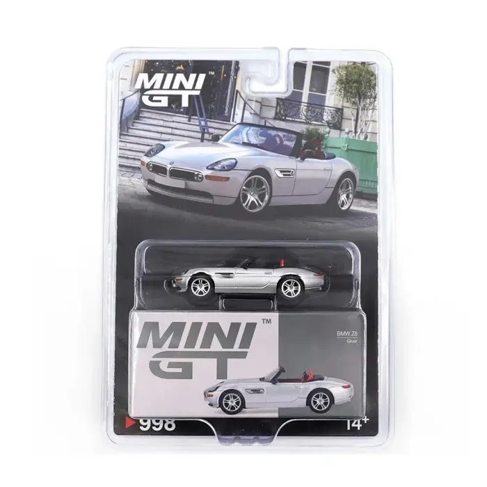 Mini GT 1/64 BMW Z8 Silver - Blister Paket
