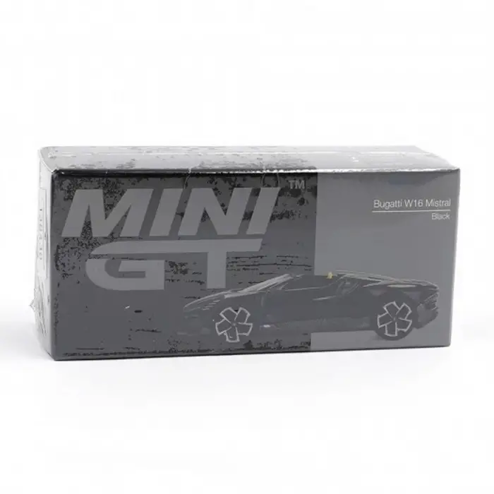 Mini GT 1/64 Bugatti W16 Mistral Black