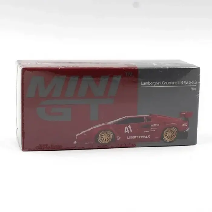 Mini GT 1/64 Lamborghini Countach LB-WORKS Red