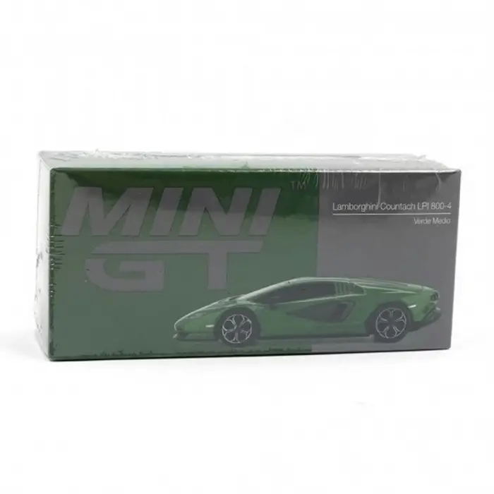 Mini GT 1/64 Lamborghini Countach LPI 800-4 Verde Medio