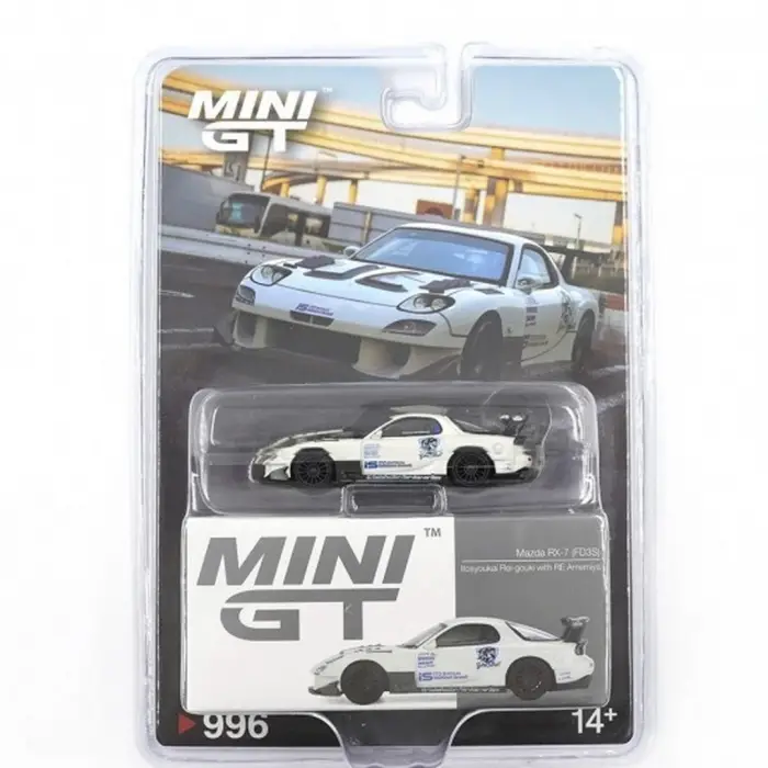 Mini GT 1/64 Mazda RX 7 FD3S Itosyouka REI Gouki With RE