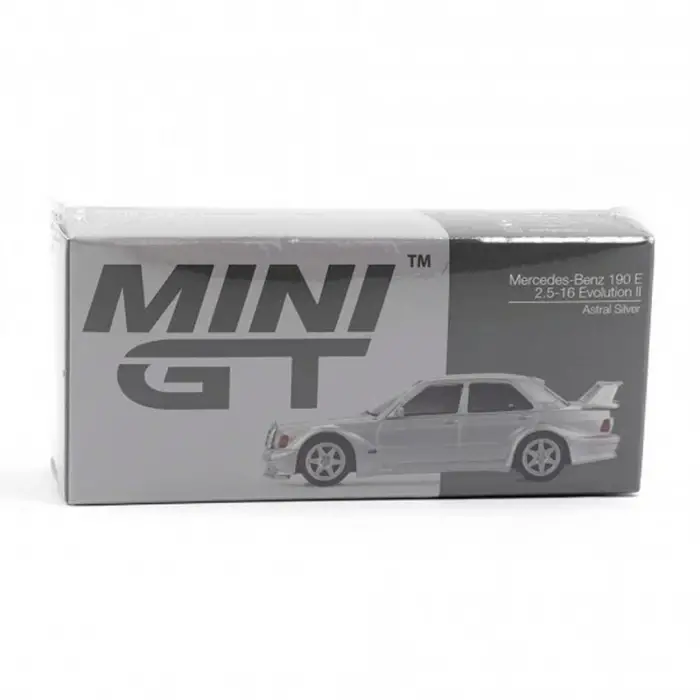 Mini GT 1/64 Mercedes-Benz 190E 2.5-16 Evolution II Astral Silver