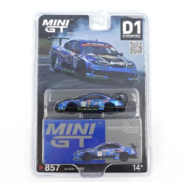 Mini GT 1/64 Nissan Silvia D-MAX #46