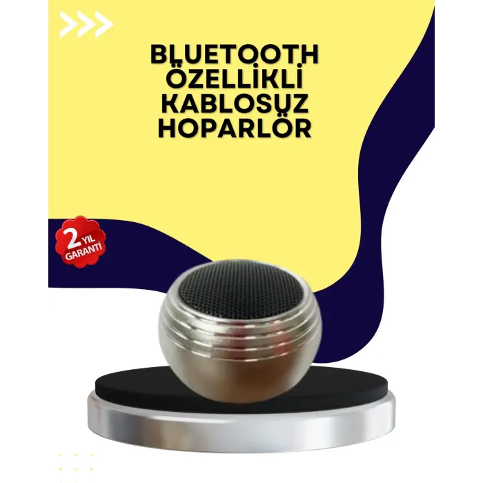 Mini Kablosuz Hoparlör Derin Bas TWS Bağlantı Şarjlı Model