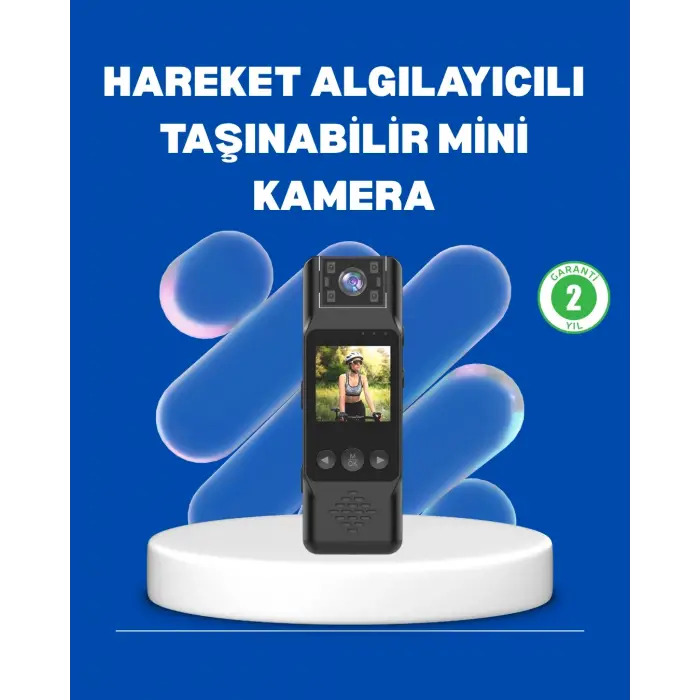 Mini Kamera 1080p Full Hd Döner Lens Taşınabilir