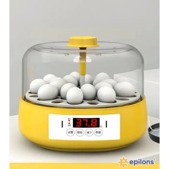 Akıllı Ev Tipi Kuluçka Makinesi Yumurta Çıkartma, Sıcaklık ve Nem Kontrollü