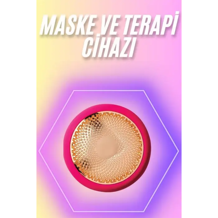 Mini Saç Derisi Masaj Aleti Led Işık Terapisi Cildi Yatıştırır ve Dengeler